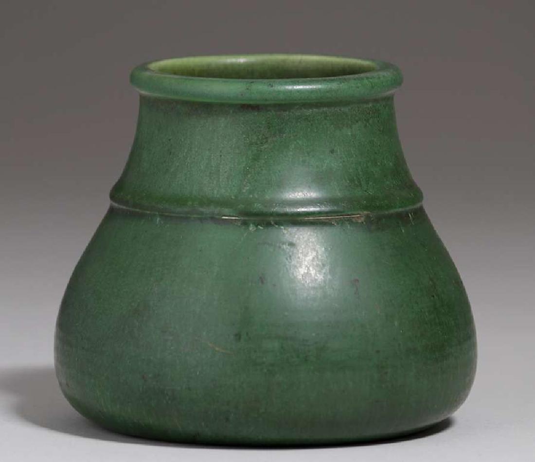 Hampshire Pottery Matte Green Vase (1 of 2)
