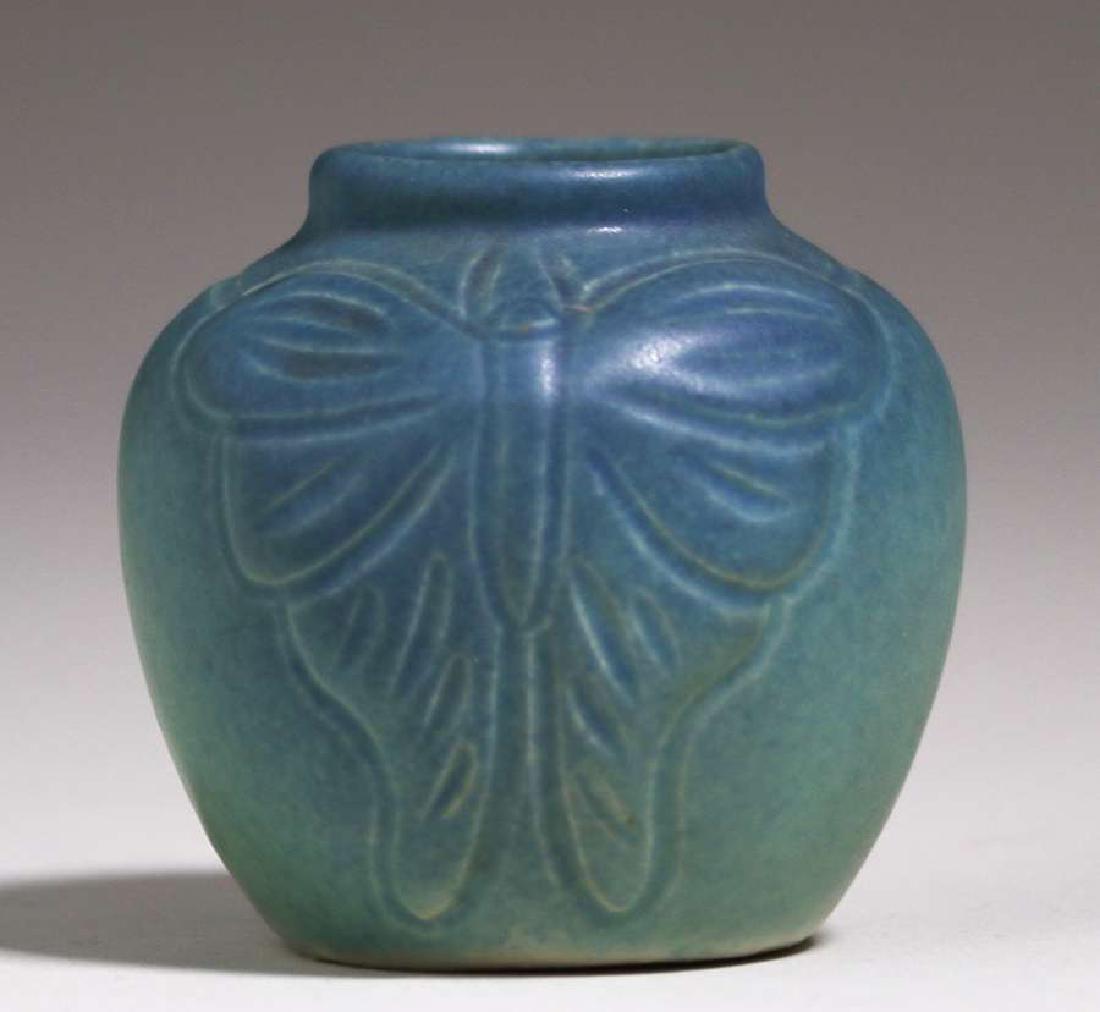 Small Van Briggle Butterfly Vase c1919-1921 (1 of 3)