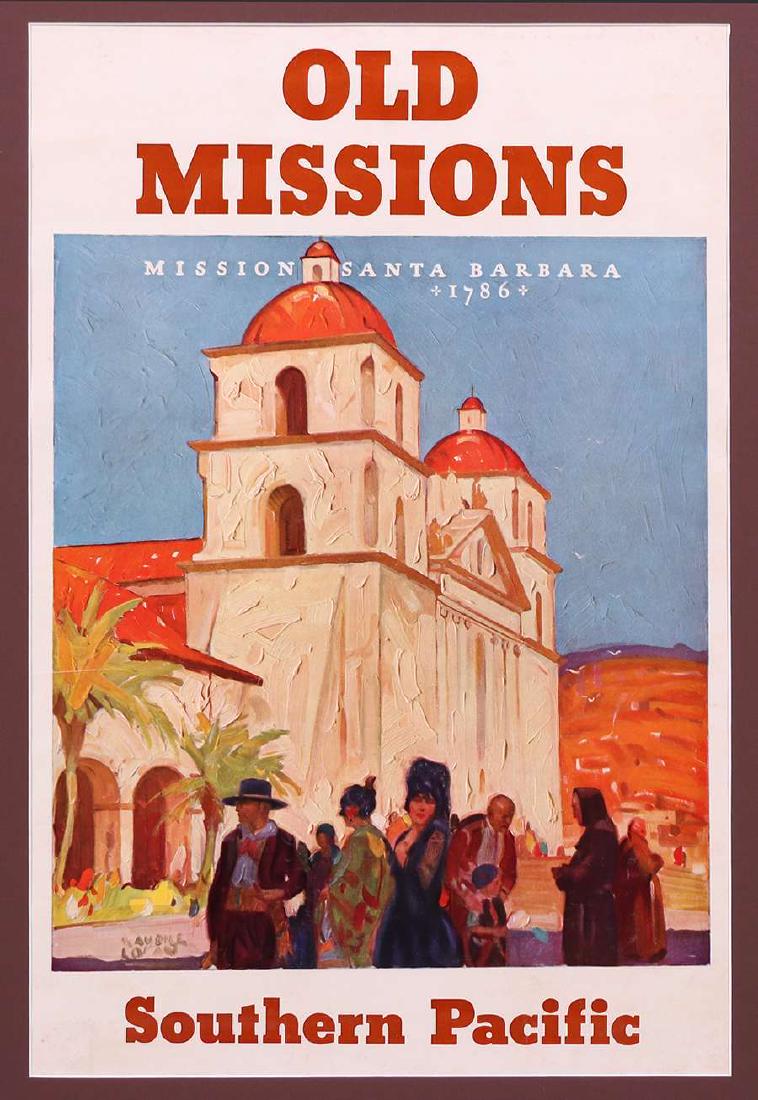 Southern Pacific - Maurice Logan Railroad Poster "Old (1 of 4)