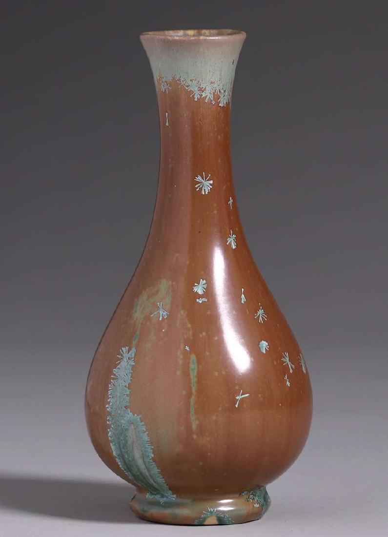 Flint Faience Crystalline Vase c1921-1925 (1 of 4)
