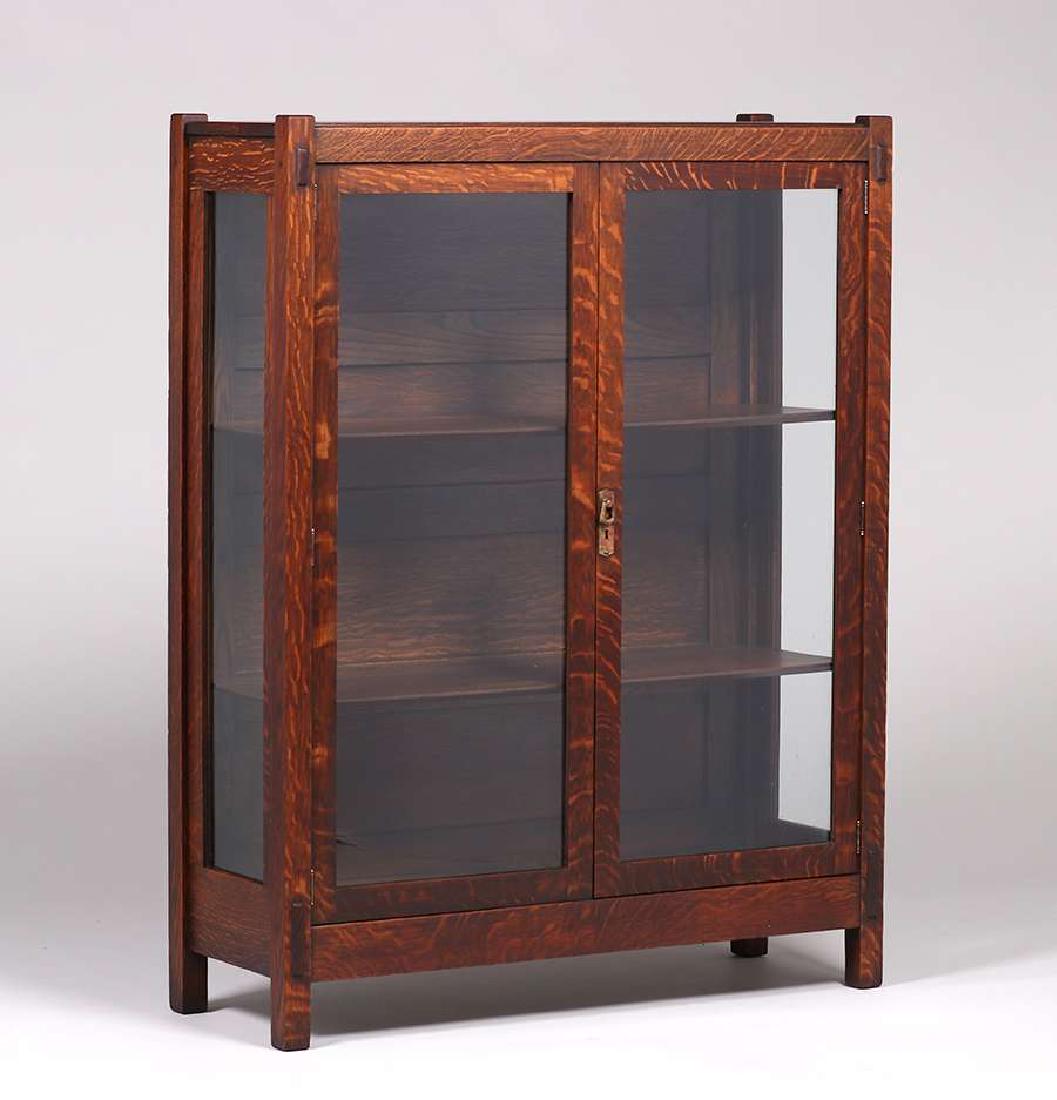 Lifetime Furniture Co Two-Door China Cabinet c1910 (1 of 3)