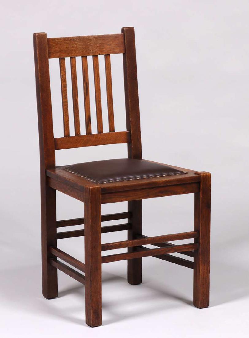 Stickley Brothers Spindled Side Chair c1910 (1 of 3)