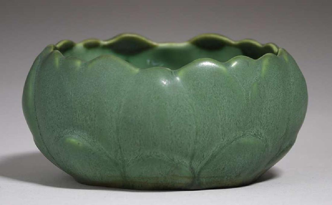 Hampshire Matte Green Artichoke Bowl (1 of 3)