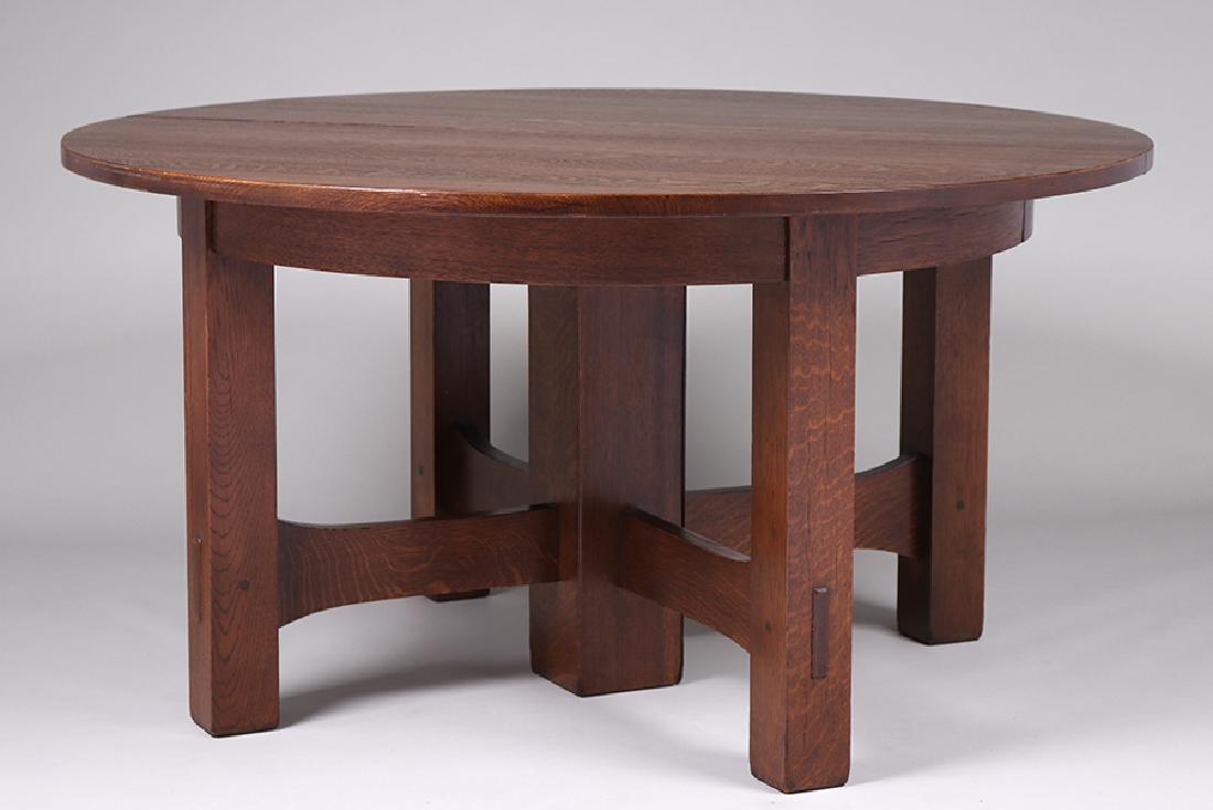 Gustav Stickley #634 Dining Table c1910 (1 of 2)