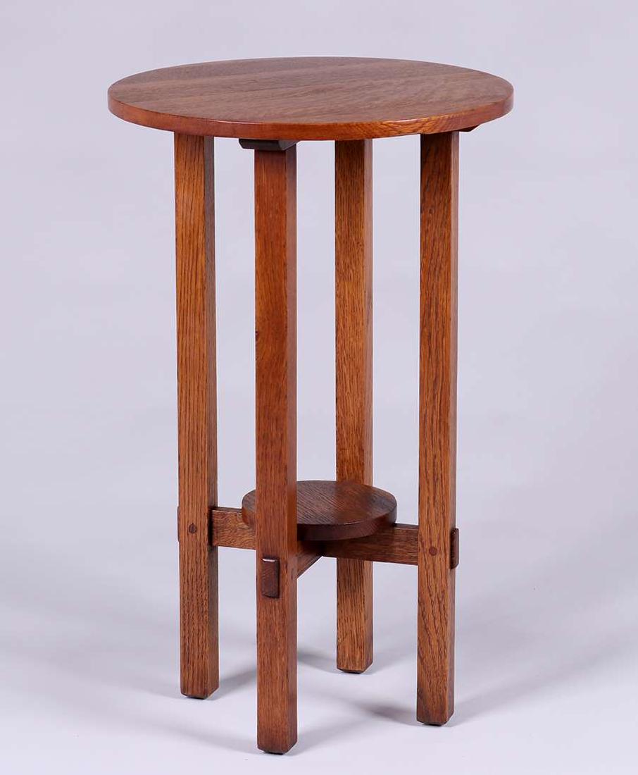 Lifetime Furniture Co #930 Lamp Table c1910 (1 of 3)