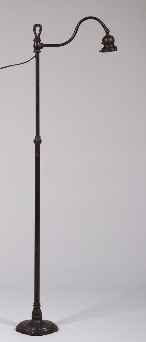 Handel Adjustable Floor Lamp Base c1910 (1 of 2)