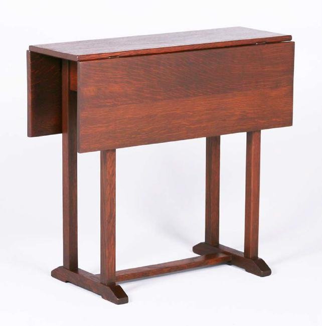 Gustav Stickley Dropleaf Table c1912-1915 (1 of 4)