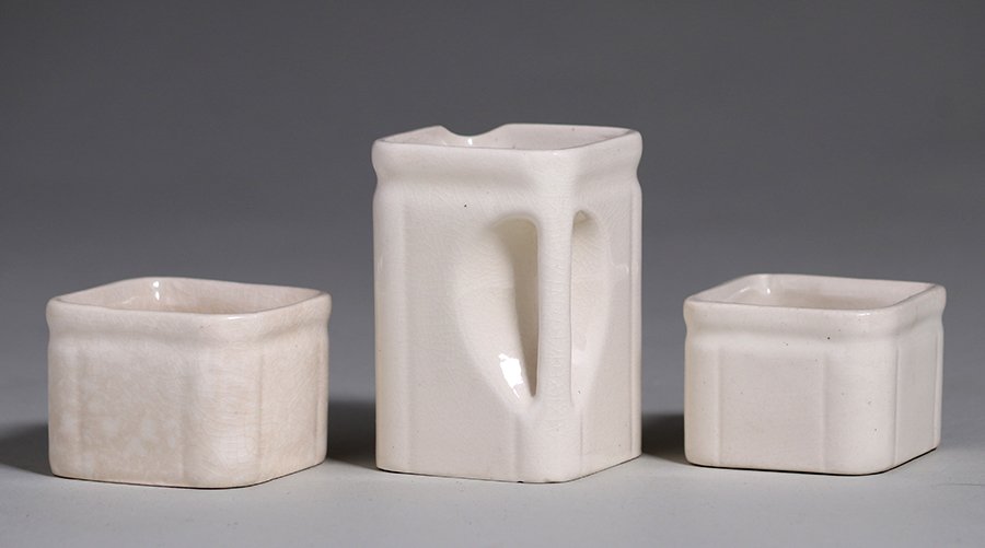 J. Sadler & Sons Ltd 3pc Cunard Steam-Ship Creamer Set (1 of 3)