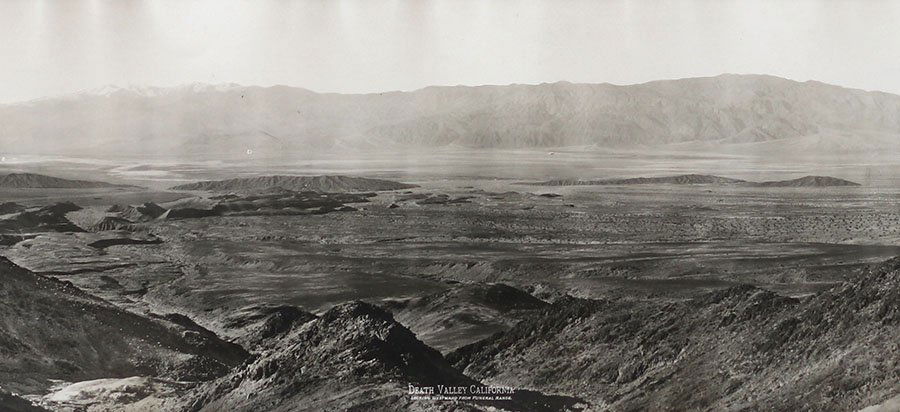 Antique Panorama Photo Death Valley c1910 (1 of 5)