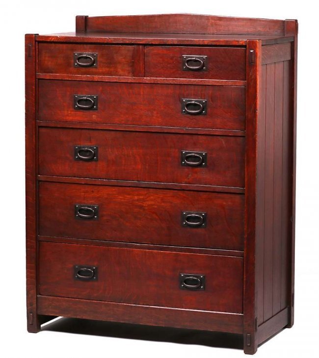 Gustav Stickley #627 Dresser c1904 (1 of 3)