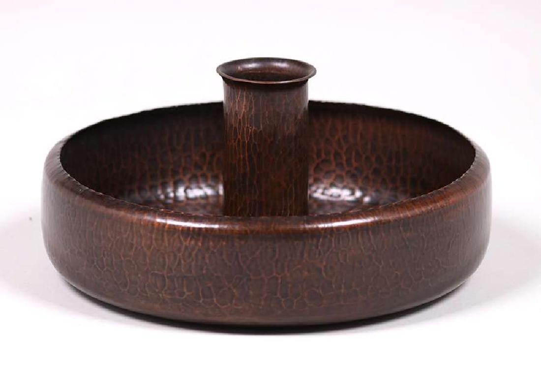 Roycroft Hammered Copper Nut Bowl (1 of 3)