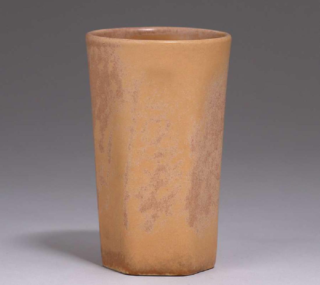 California Porcelain Six-Sided Vase c1927 (1 of 3)