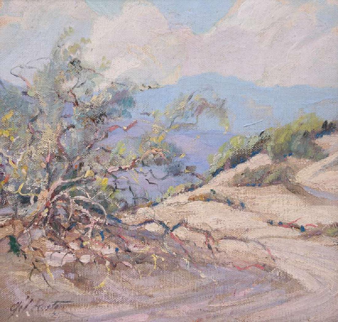 Gil Roston Mt Tamalpais Painting c1930 (1 of 3)