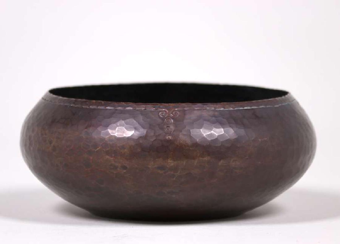 Roycroft Hammered Copper Bowl (1 of 3)
