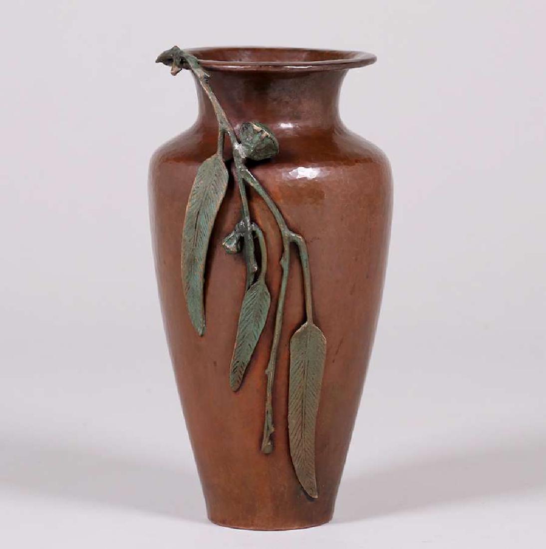 Jauchens Ye Olde Copper Shoppe Hammered Copper Vase (1 of 4)