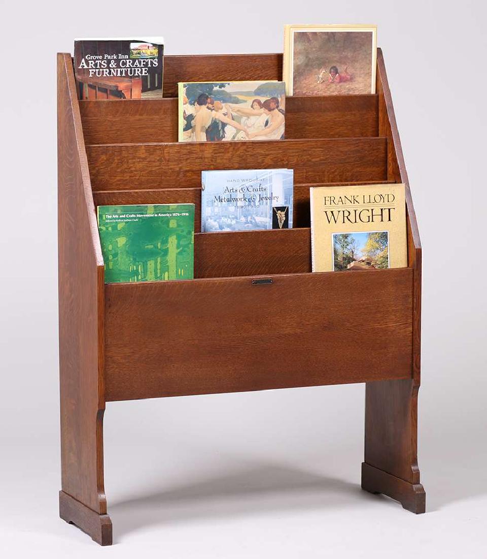 Gaylord Brothers Oak Bookshelf c1915 (1 of 4)