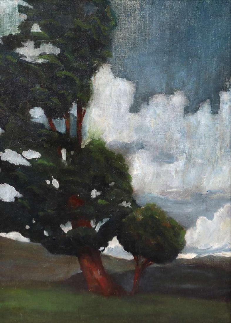 California Tonalist Painting c1910 (1 of 3)