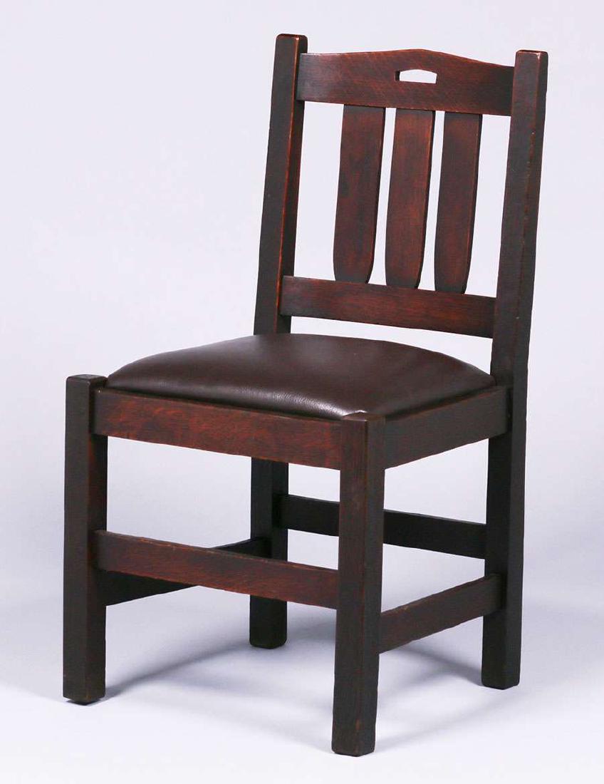 Early L&JG Stickley Onondaga Sidechair c1902-1904 (1 of 2)