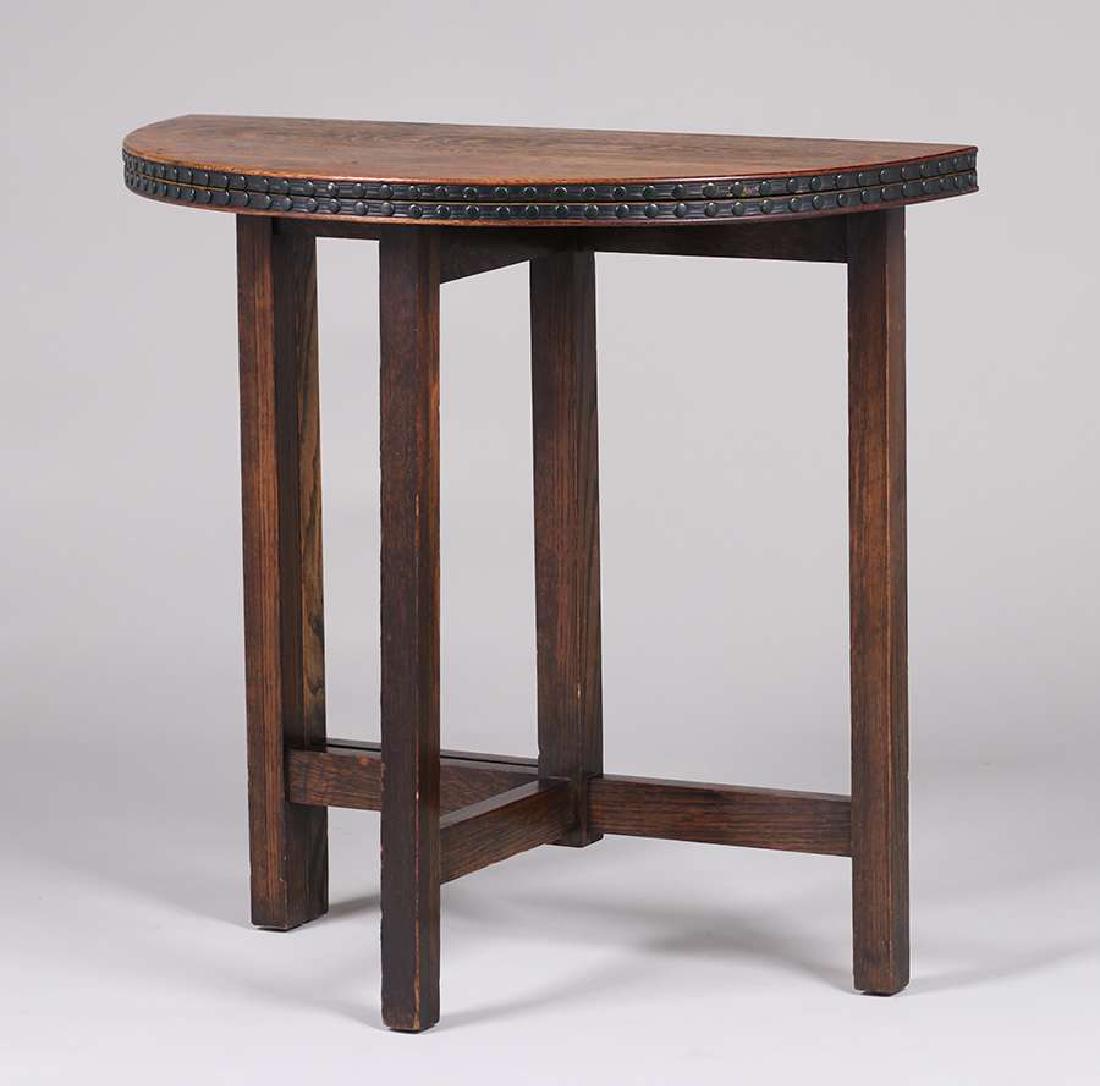 Arts & Crafts Fold-Out Game Table c1905 (1 of 2)