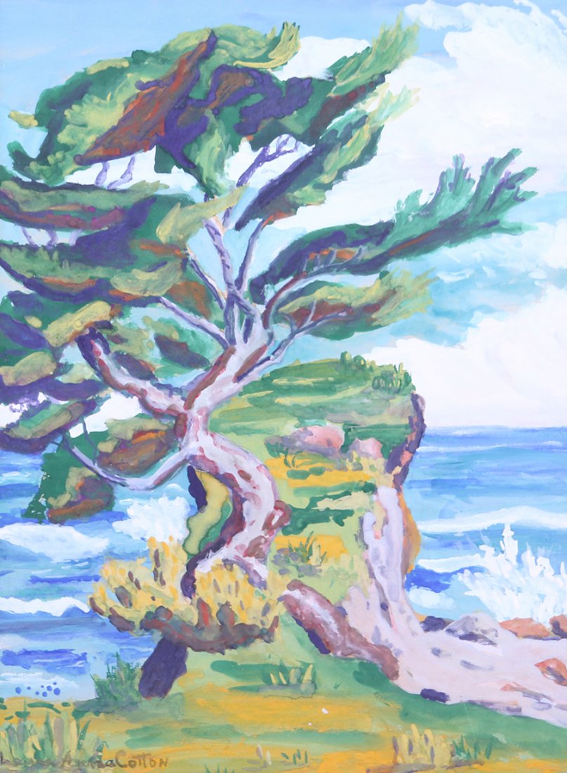 Laura Anna Cotton Painting "Defiance" (1 of 5)