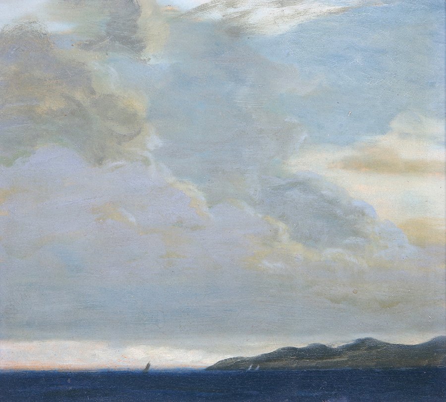 Geoffrey Lewis Painting of Marin Headlands (1 of 4)