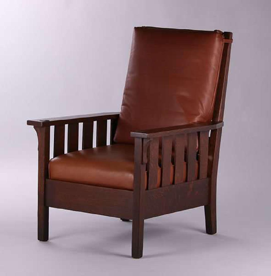 Gustav Stickley #324 Slatted Armchair (1 of 2)