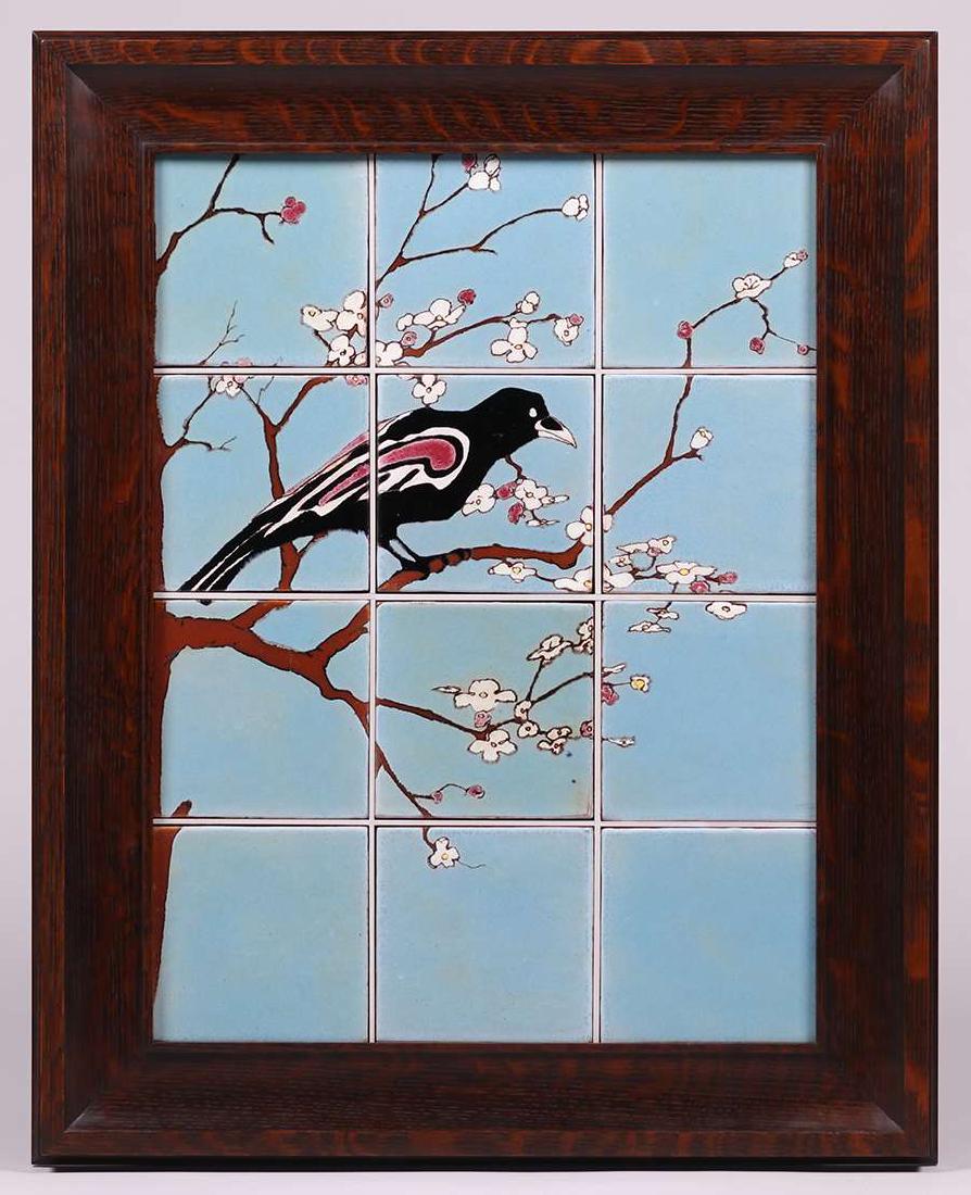 Malibu Tile Mural c1920s (1 of 3)