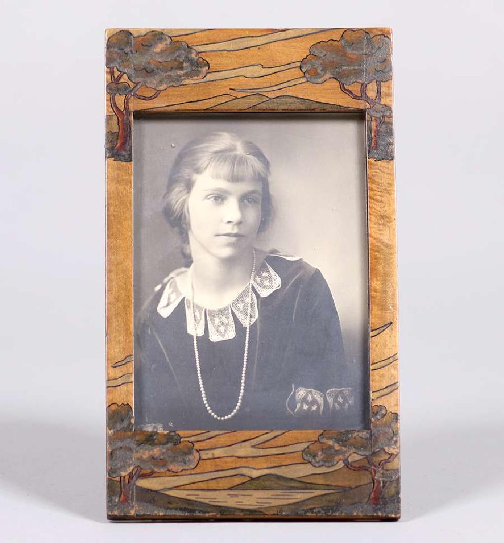 Arthur Grinnell - Boston Carved & Painted Picture Frame (1 of 3)