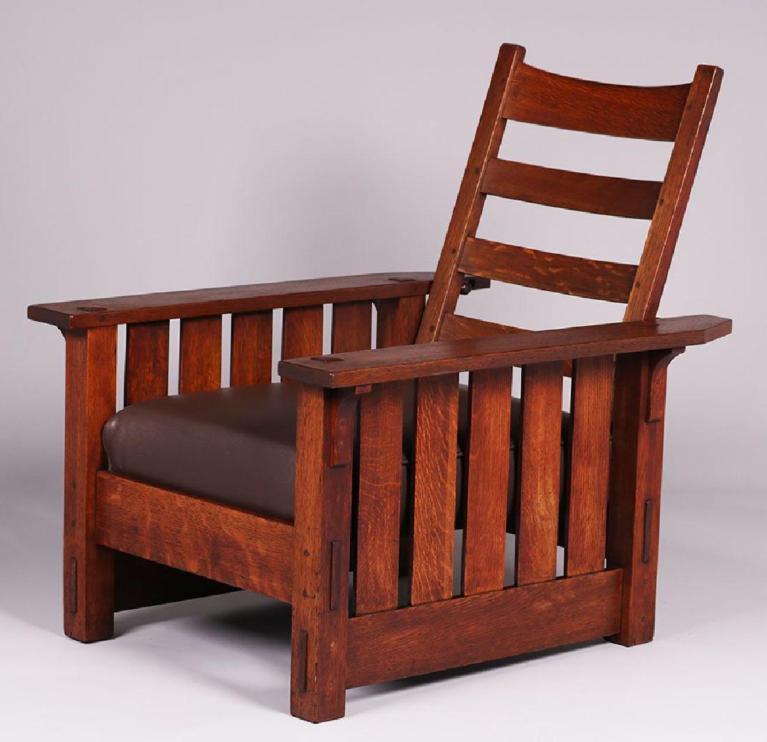 Gustav Stickley #332 Morris Chair (1 of 4)