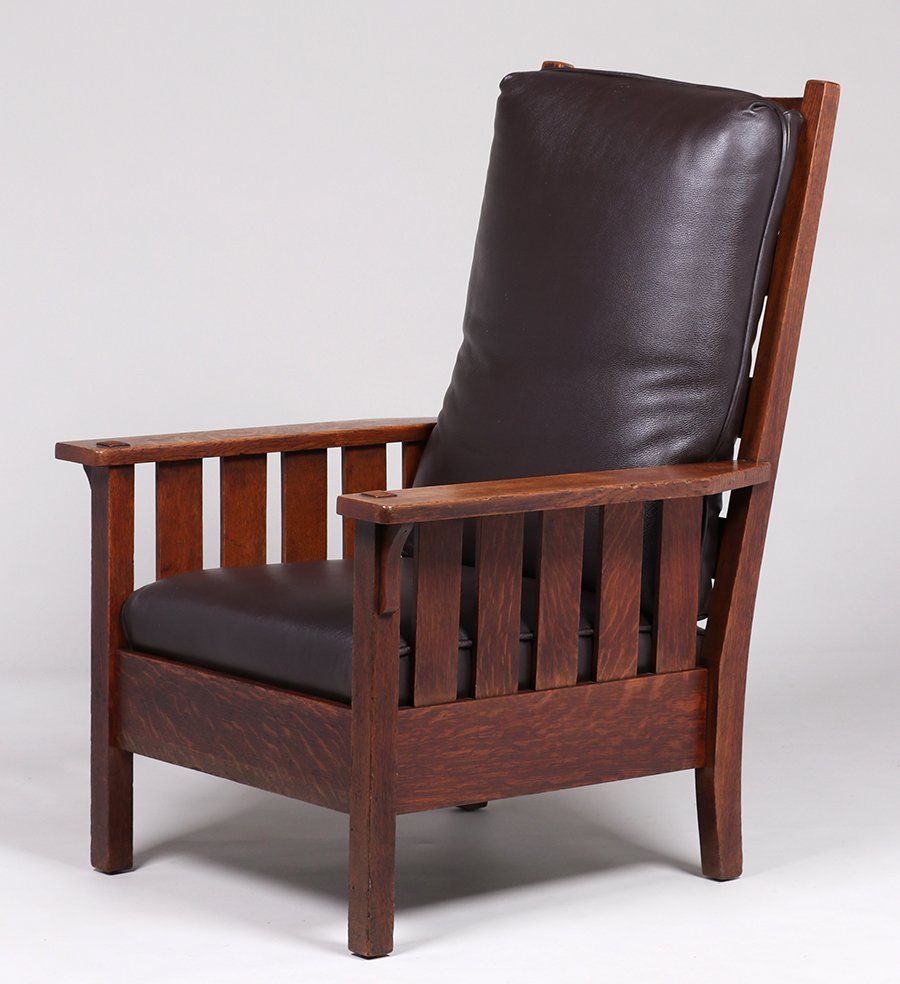Gustav Stickley 324 Slatted Armchair