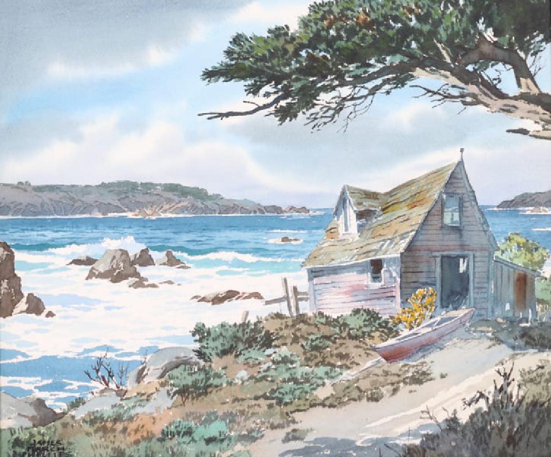 James March Phillips Watercolor Monterey Coast (1 of 3)