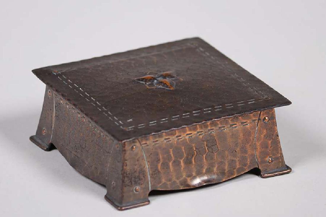 Old Mission Kopper Kraft Square Box c1922-1925 (1 of 5)