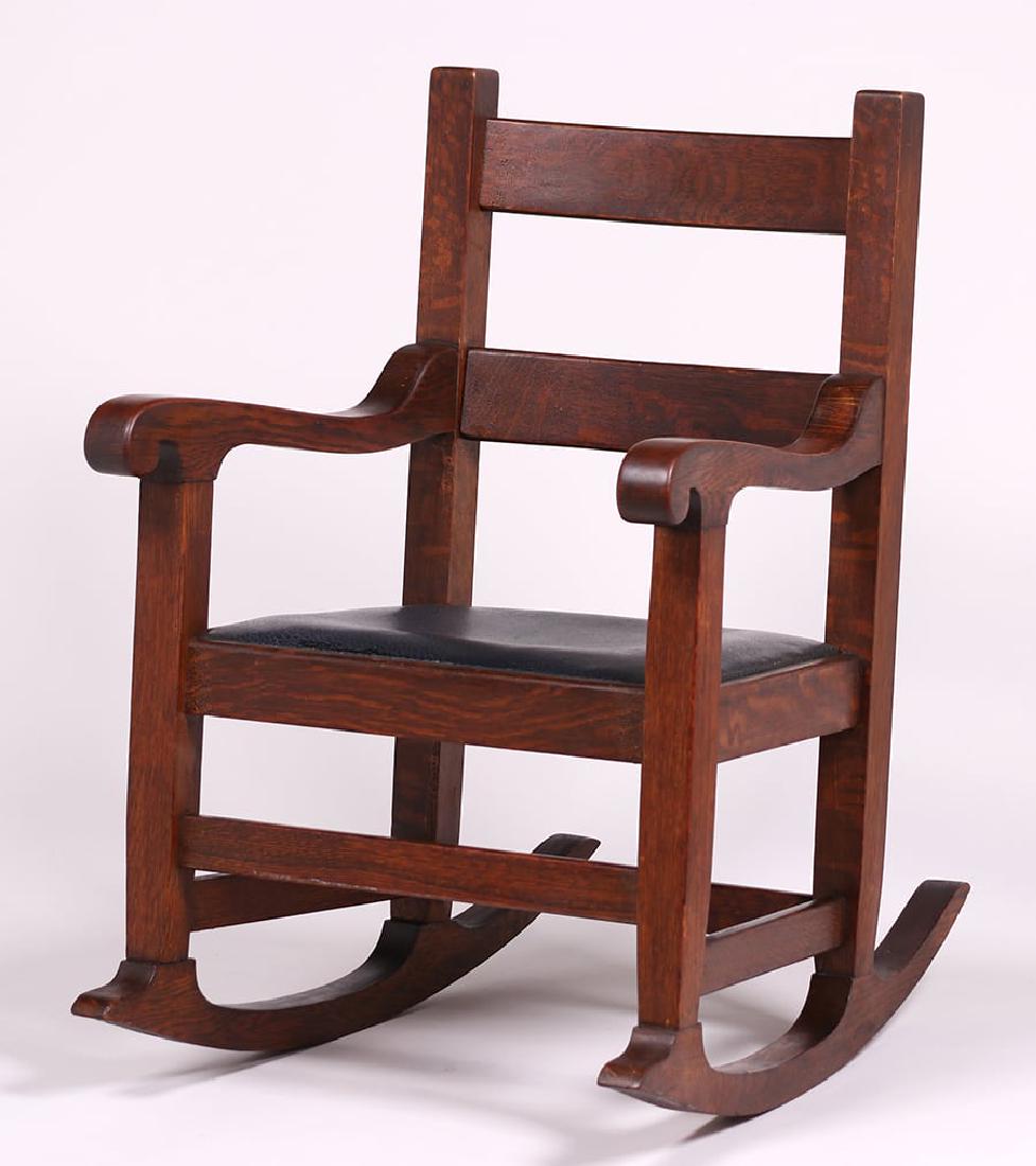 Michigan Chair Co Rocker c1900-1905 (1 of 5)
