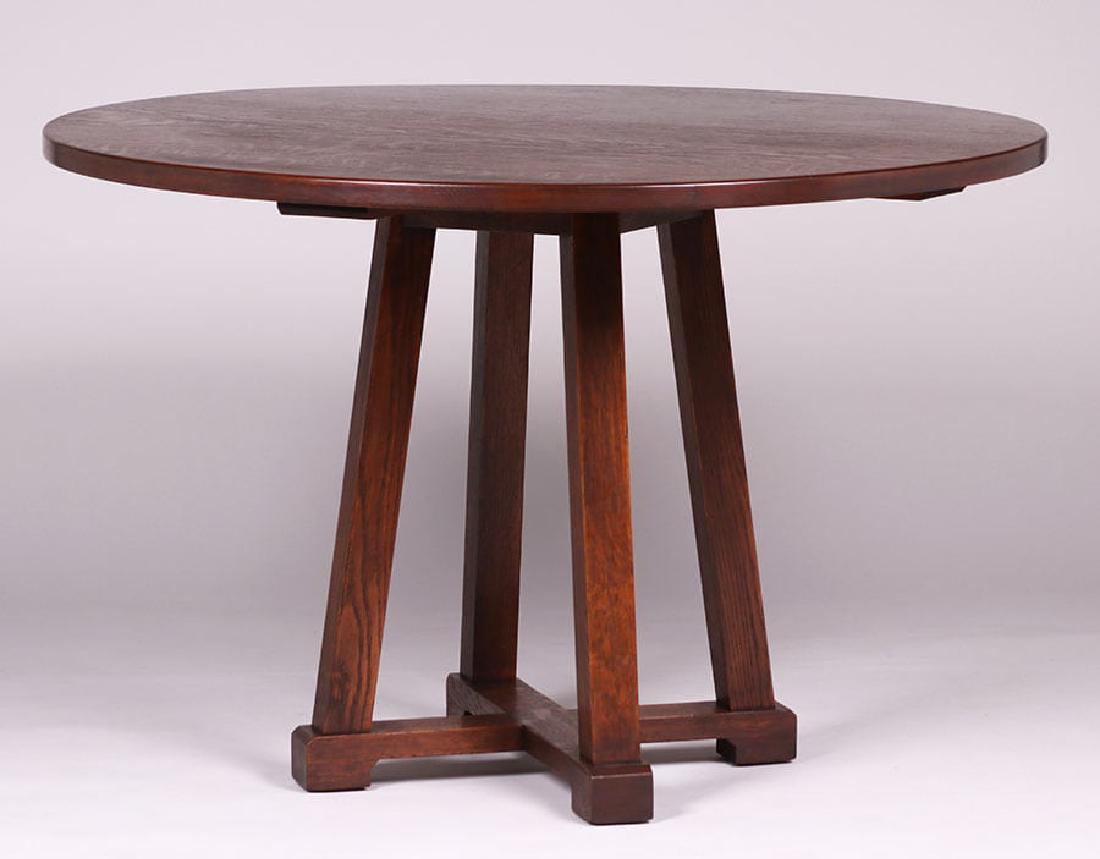 Stickley Brothers Prairie School Dining Table (1 of 3)