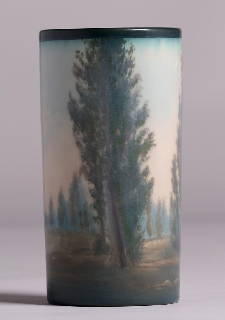 Rookwood Decorated Cylinderical Vase Ed Diers 1916 (1 of 7)