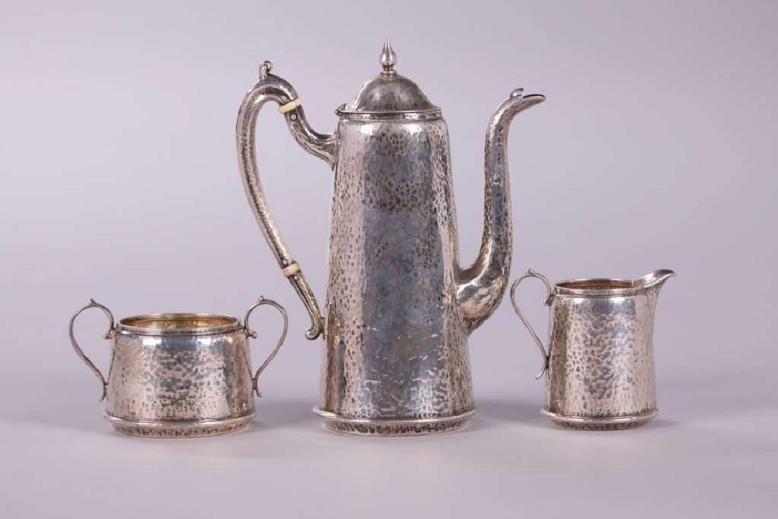 Arts & Crafts Sterling Tea Set c1910 (1 of 2)