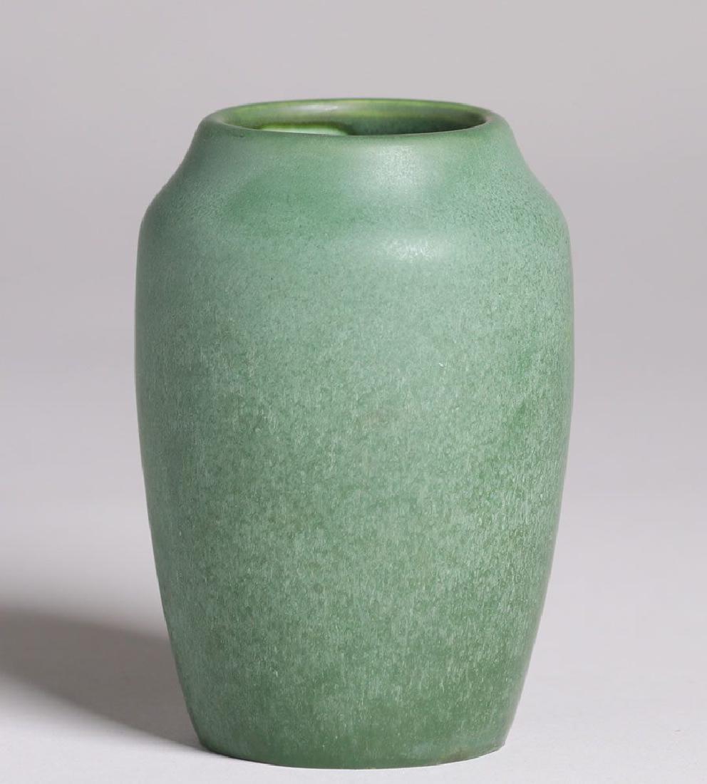 Hampshire Pottery Matte Green Vase (1 of 3)