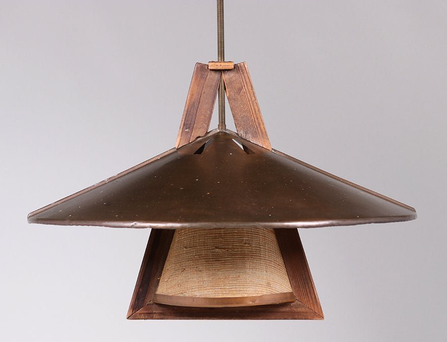 Frank Lloyd Wright Student Chandelier 1966 (1 of 2)