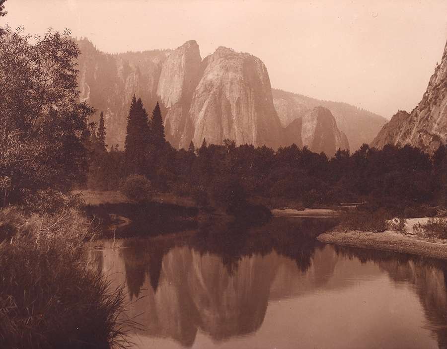 Antique Yosemite Mirror Lake Photo c1900 (1 of 3)
