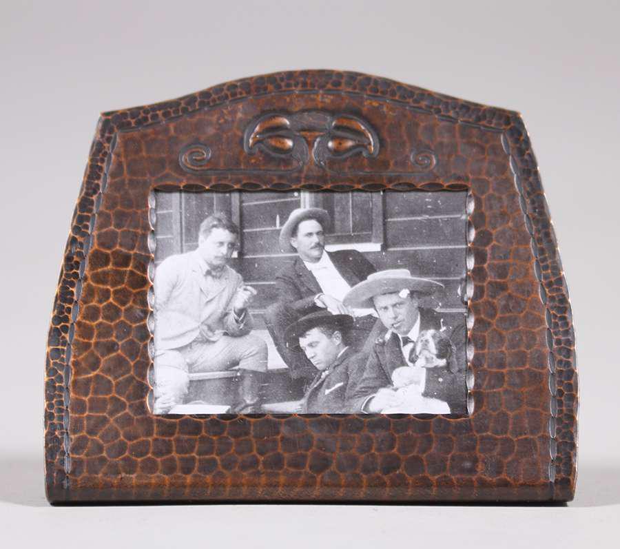 Roycroft Hammered Copper Frame (1 of 2)