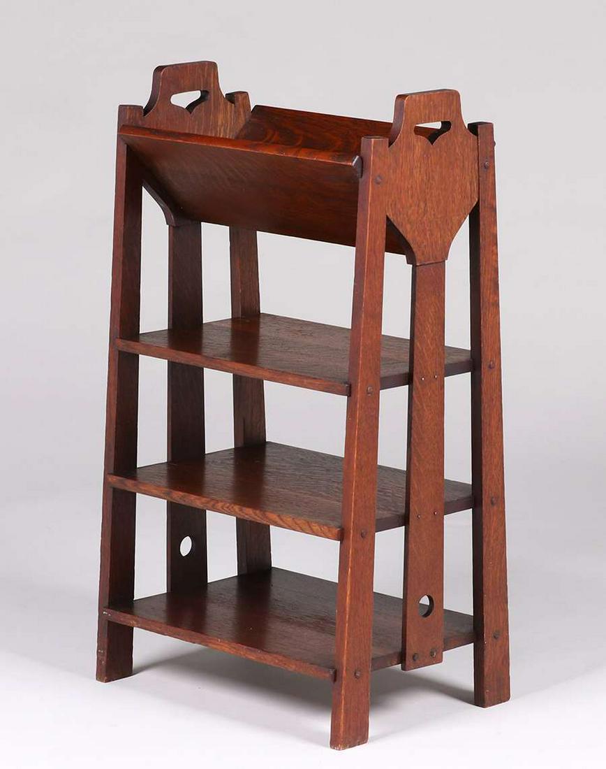 Lakeside Crafts Shop Book Trough Shelf c1910 (1 of 3)