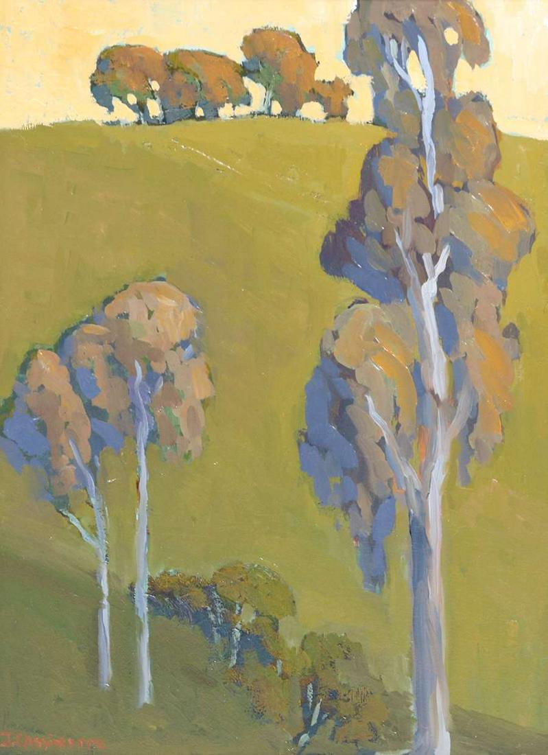 Jack Cassinetto Painting Eucalyptus Sonoma 2004 (1 of 3)
