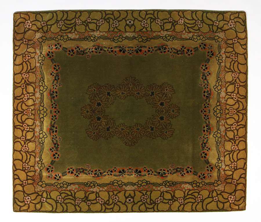 Arts & Crafts Mohair Table Cover c1910 (1 of 1)