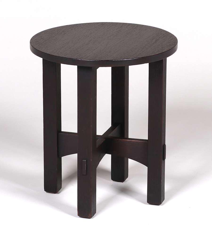 Early Gustav Stickley #602 Taboret c1903 (1 of 3)