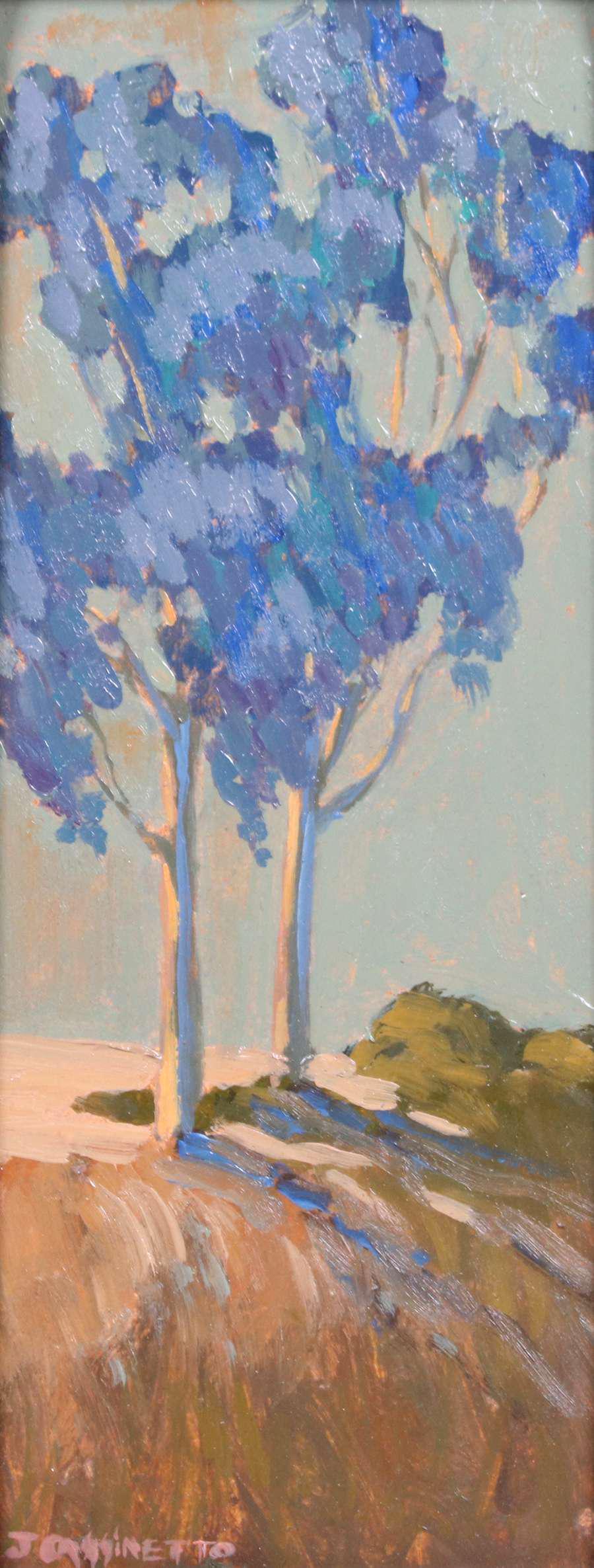 Jack Cassinetto Painting Young Tree 1995 (1 of 3)