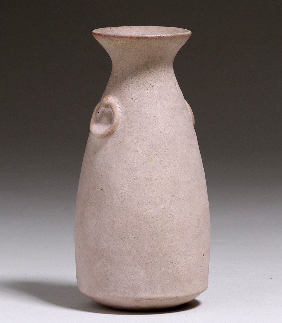 Merrimac Pottery Oatmeal Glazed Vase (1 of 4)