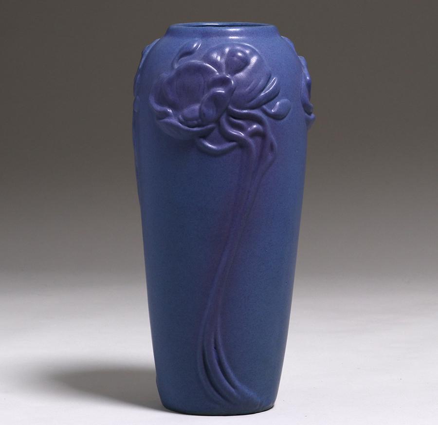 Van Briggle Poppy Vase c2000 (1 of 3)