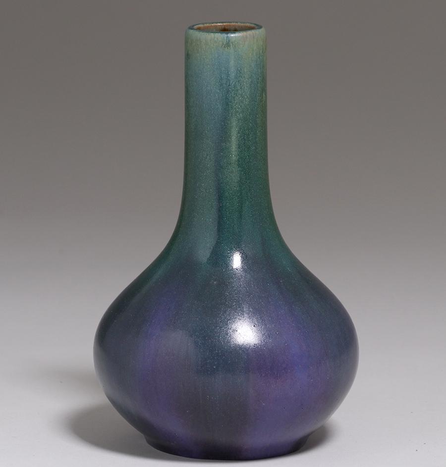 Fulper Purple Green Vase (1 of 3)