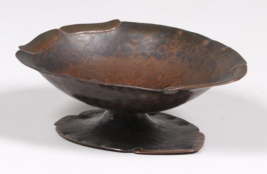 Armen Hairenian Hammered Copper Bowl c1920s (1 of 3)