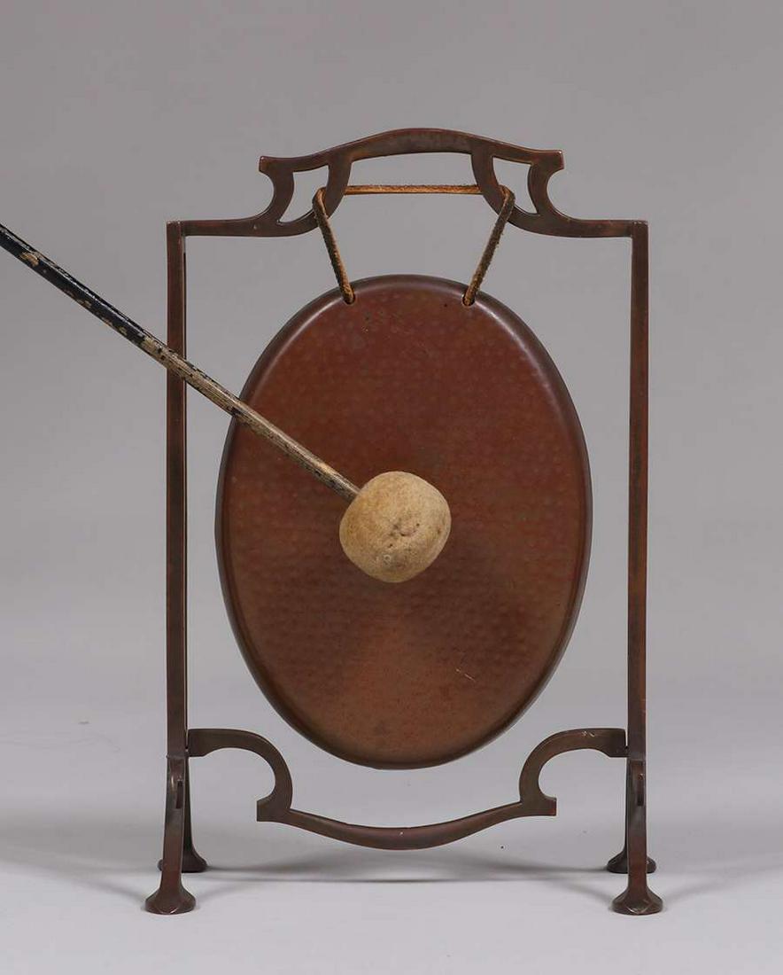 Arts & Crafts Brass Dinner Gong c1920 (1 of 5)